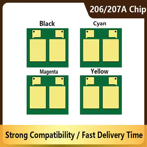 206A 207A chip Compatible For HP 206a 207a Toner Cartridge chip M282nw M283fdn M283fdw M283cdw M255d