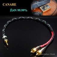 3.5 One Point Two 3.5 Turn 2RCA Japan Carnet Audio Cable Signal Cable (Free Shipping)