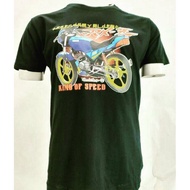 T-SHIRT RXZ BIRU KUNING