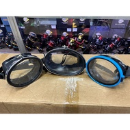 DIVING MASK CERMIN KACA  GLASS GOOGLE MASK MADE IN JAPAN