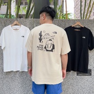 The Little Trapeze Trend The North Face U GO TO CAMP TEE Short Sleeve NF0A7WD White Black Milk Tea
