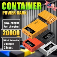 100％ Original powerbank 100000mah 66W Super Fast Charging Power Bank QC 3.0Type-C Input USB