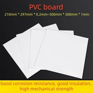 PVC board ceiling white plastic block black thin sheet material wall mounted PVC advertising board h