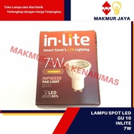 In-Lite GU10/ Halogen Lamp LED Bowl/ LED Lamp GU.10 7W Inlite