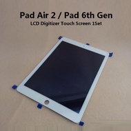 LCD Display + Digitizer Touch Screen Glass Fullset For Pad 6 6th Gen / Air 2 / Air2  ( A1547 A1566 A