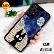 Latest SAMSUNG A53 5G Casing [ART CAT] SAMSUNG A53 5G Case Hardcase Softcase Glossy Can Cod
