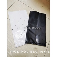 1 Pcs+ UV Protection Poly Bag  Nursery Plantation Plastic Bag /Polibag Tebal Plastik Tanam semaian benih