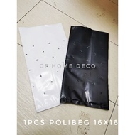 1 Pcs+ UV Protection Poly Bag  Nursery Plantation Plastic Bag /Polibag Tebal Plastik Tanam semaian b