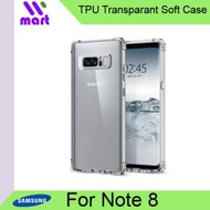 TPU Transparent Soft Case Shockproof for Samsung Galaxy Note 8