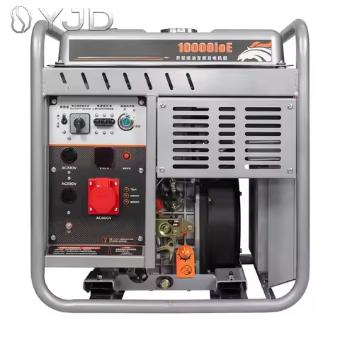 6.5KVA 7KVA Portable Open Frame Type Diesel Inverter Generator