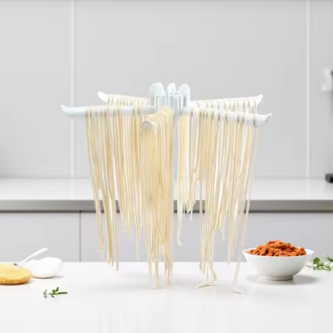 Kitchen Accessories Collapsible Pasta Drying Rack Spaghetti Dryer Stand Noodles Drying Holder Hangin