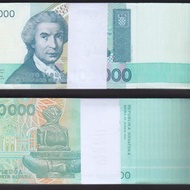Uang Kuno 100000 Dinara 1993 Kroatia 1 Lembar Unc Berkualitas