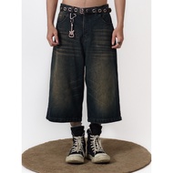 DEMOAN JORTS 7/8 Y2K - Y2K PANTS
