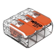WAGO 221-613 Lever Wire Connector | Compact Terminal Block | 0.5 to 6 mm2 20–10 AWG