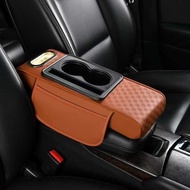 Car Armrest Box Pad Universal Storage Bag Car Tissue Box Central Elbow Booster Pad Multifunctional S