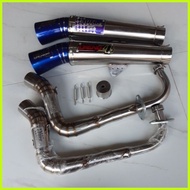 ◎ ๑ ◿ MIO SPORTY / SOULTY / SOUL 115 CARBS DAENG SAI4 AND AUN PIPE WITH SILENCER