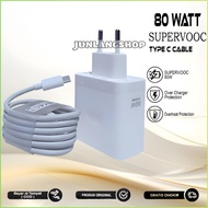 Oppo 80Watt Charger 80W Super Vooc Fast Charging Type COriginal
