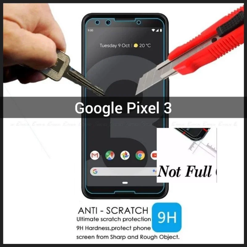Tempered Glass Pixel 3 Anti Gores Layar Google Pixel 3