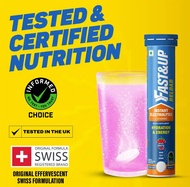 FAST&UP Hydration Electrolyte เม็ดฟู่ เกลือแร่ อัดเม็ดสำหรับนักกีฬา ผสมน้ำดื่ม RELOAD - LOW SUGAR EN
