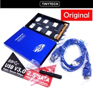 Official TinyTech Aluminium USB-HD32503S USB 3.0 Sata 2.5 HDD / SSD Enclosure Connect it to PC/TV/Ga