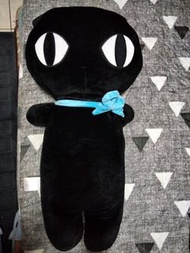 🐱（正品限量）歐比邁30吋黑貓長身枕玩偶抱枕