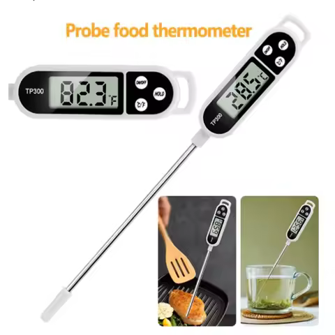 Food Thermometer TP300 Digital Kitchen Thermometer For Meat Cooking Food Probe BBQ Electronic Oven K