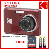 KODAK ORIGINAL FZ45 FZ 45 DIGITAL CAMERA FREE 64GB CARD & AA BATTERY