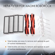 6 X Side Brush + 4 X Hepa Filter + 2 X Main Brush For Xiaomi Vacuum 2 Roborock S50 Mi Robot Vacuum Cleaner Parts Accessory