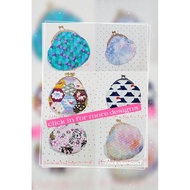 Handmade Clasp pouch/ Kiss lock pouch /purse. Clam shape type. SG local craft.