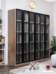 2 Door/4 Door/6 Door Book Cabinet