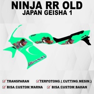 Old Ninja RR Sticker Old Ninja RR Striping/ Old Ninja RR Decal Sticker/ Old Ninja RR Decal Sticker/ 