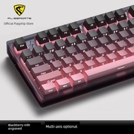 wireless keyboard keyboard mechanical keyboard Belly MK870 Hot Swap Blackberry Side Engraving Mechan