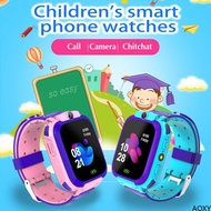 Q12 Waterproof Smart Watch for Kids LBS Tracker Clock SmartWatch SOS Call for Children Anti Lost Monitor Baby Wristwatch【AOXY】