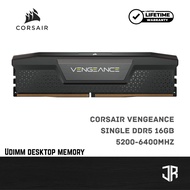 CORSAIR VENGEANCE DDR5 16GB 5200-6400MHZ - INTEL + RYZEN EXPO Black (LIMITED LIFETIME WARRANTY)