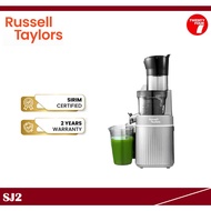 RUSSELL TAYLORS Masticating Cold Press Slow Juicer with 80mm Wide Feeding Tube (200W) SJ2