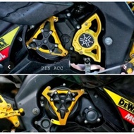 MESIN Engine Cover/Engine Cover set plus front gear cover Vixion, MX King, R15 V2 MT15 Xabre/XSR/CB1