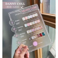 L010 เซตรวมสีกลิตเตอร์ 24 สี แบรนด์ Danny Coll