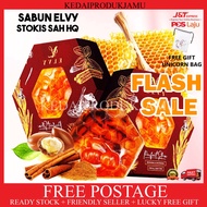 [💯 DIRECT HQ ] SABUN ELVY FREE BEG & POSTAGE SABUN VIRAL SABUN JERAWAT JERAGAT SABUN ELVY ORIGINAL O