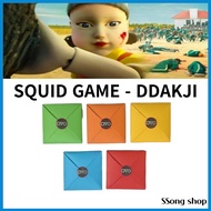 Handmade Squid Game Ddakji - Korean Traditional Game