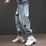 Korean Version All-Match Harem Jeans Men Loose Pants Casual Trousers [S905] Jeans Men Street Wear Lo