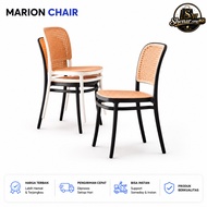 Minimalist Cafe Bench, Modern Rattan Bench, Strong, Comfortable Design Bench ELEGAN