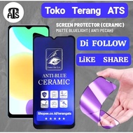 Ceramics Blue Matte Realme C11 C2 C3 A01 A02 A03 A04 A05 A06 A07 A10 A11 A12 A13 A14 A15 A16 A17 A18