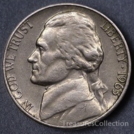 43305Readystock Fidelity Coins American 5 US Cents White House 21.2mm American Foreign Coins Coins F
