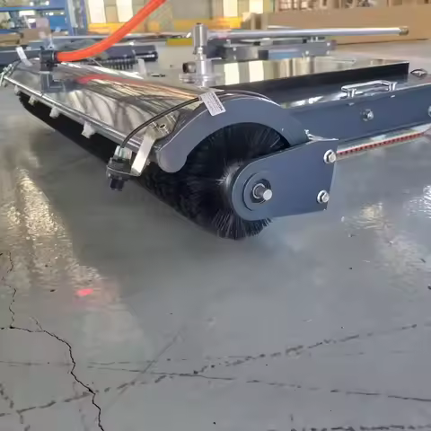 Solar panel cleaning robot, energy-saving robot