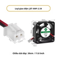 3D Máy In Quạt Làm Mát 12V 5V 24V 2Pin DC Micro Quạt Tản Nhiệt Tản Nhiệt J-Đầu Hotend Tương Thích Vớ