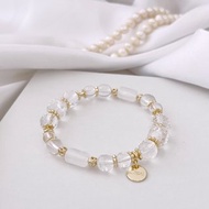 【雪兔】白水晶 天然水晶手鏈