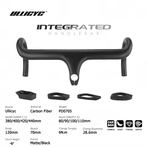 No Logo JAVA Full Carbon Fiber Decaf Ariete With Spacers Carbon Fiber Full Internal Cable Routing In