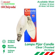 Chiyoda Heart Candle Incandescent Lamp 220-240V E14 10 15 25 40W Watt