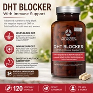 Advanced Trichology DHT Blocker - Hair Growth Supplement for Genetic Thinning for Men and Women