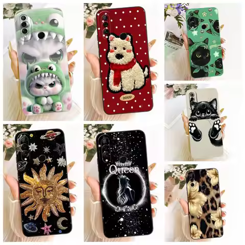 Cute Cartoons For Huawei P30 Lite Case Soft Silicone Len Proective Back Cover For Huawei P30 P 30 Pr